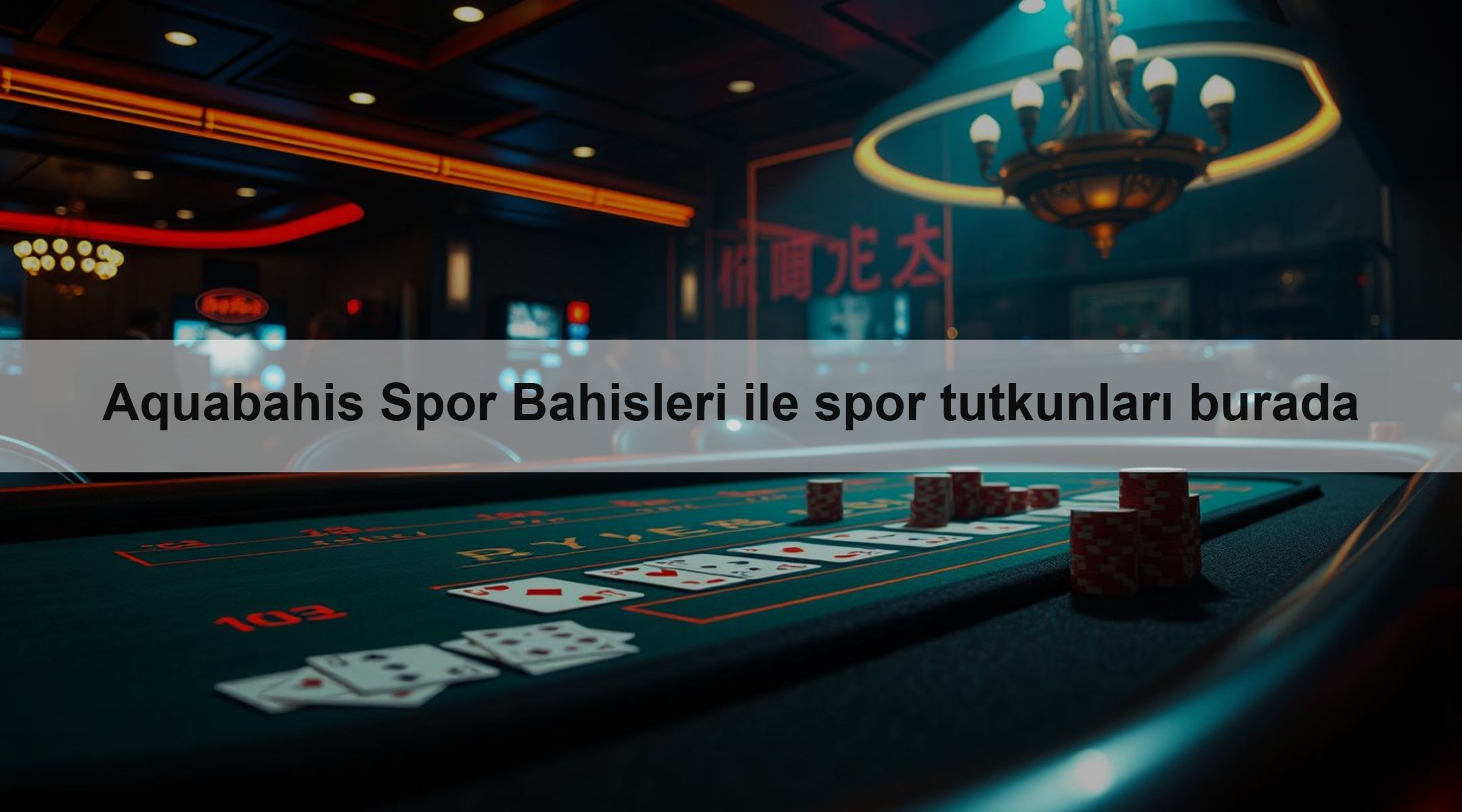 Aquabahis Spor Bahisleri ile spor tutkunları burada