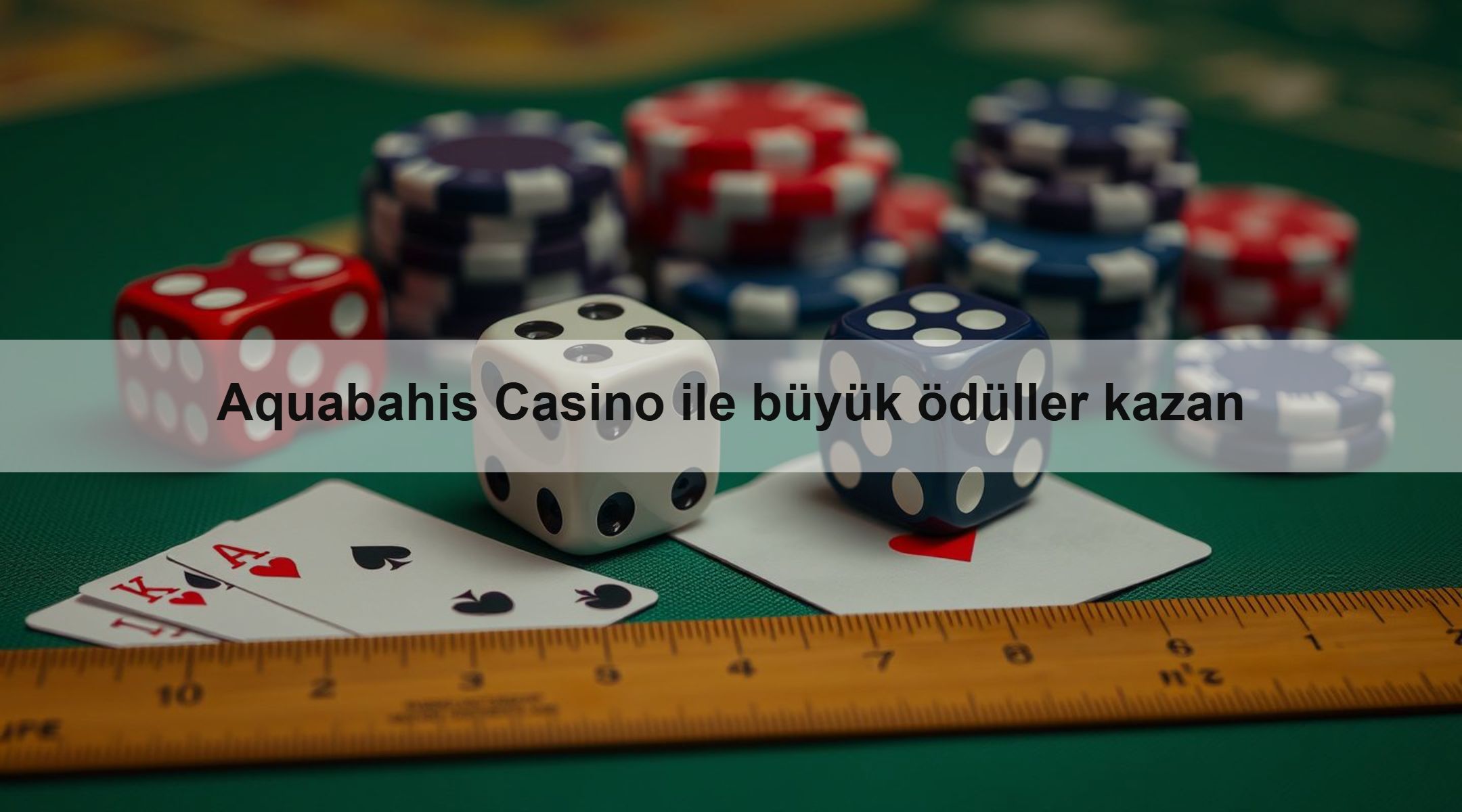 Aquabahis Casino ile büyük ödüller kazan
